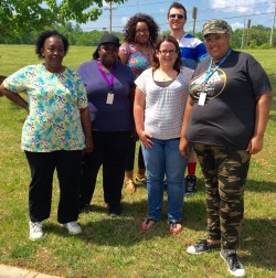 Telvista employees donates clothing to Bridge the Gap Outreach Ministries