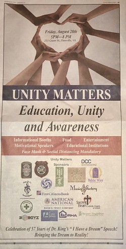 Unity Matters Community Outreach Event
