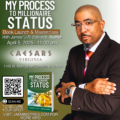 My Process To Millionaire Status Book Launch